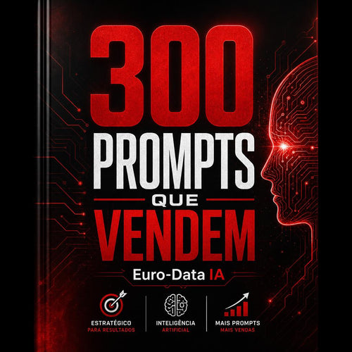 Capa do ebook 300 Prompts que Vendem